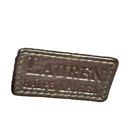 Lauren Ralph Lauren Vintage Leather Bag with Flap Front​​​​​​
